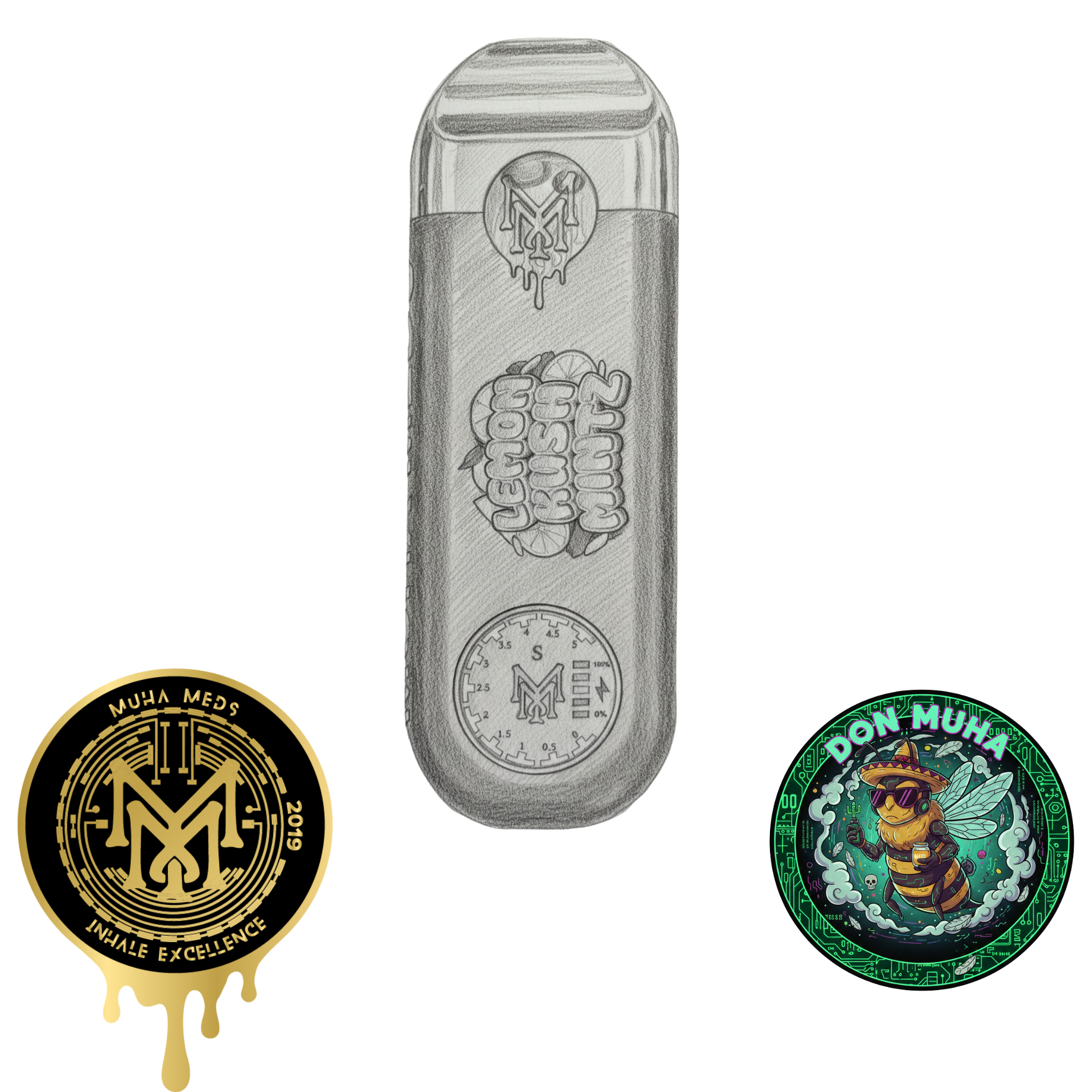 PACK 3 MUHA MEDS NUEVA GENERACION